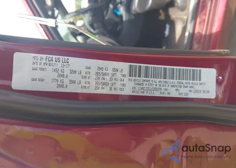 2018 Dodge Durango Gt Awd из США, поврежденный, VIN 1C4RDJDG3JC255279